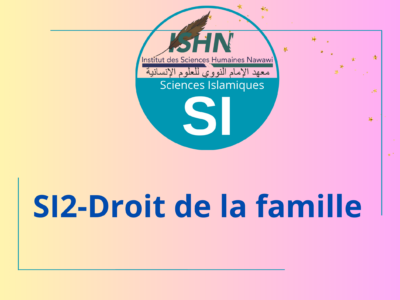 SI2-Droit de la famille (2023-2024) | CR2 2024-2025