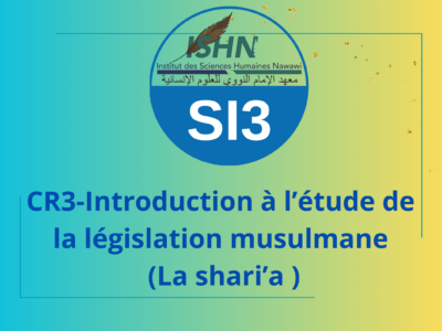 SI3-Shari’a-Caractéristiques et finalités