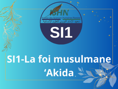 SI1-La foi musulmane (العقيدة)