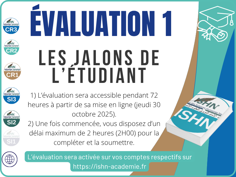 Evaluation 1-Jalons