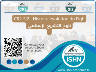 CR2-SI2 – Histoire évolution du Fiqh <br> تاريخ التشريع الإسلامي